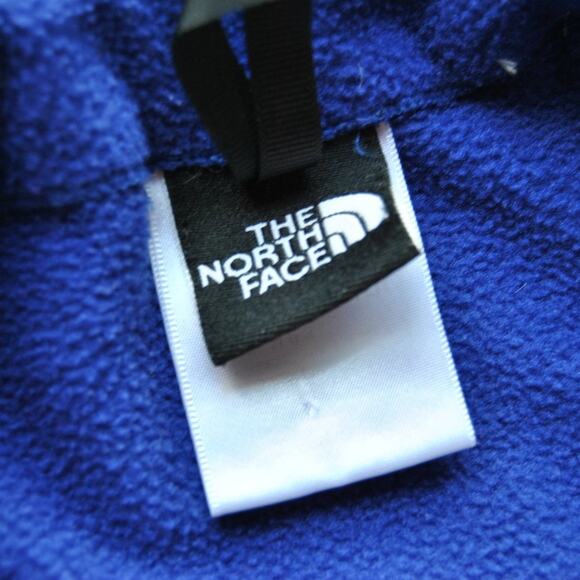 The North Face Fleece Zip up Jacket Blue Medium Kids - Picture 6 of 6